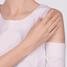Кольцо обручальное из красного золота, 3 мм арт. Т10001012 (Т10001012)