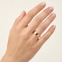 Кольцо обручальное из красного золота, 5 мм арт. Т100013731 (Т100013731)